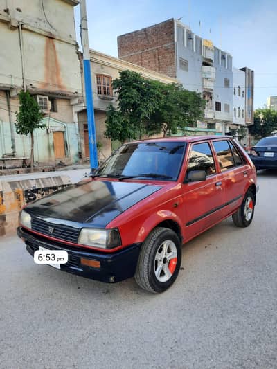 DAIHATSU-CHARADE Red Color Good Condition