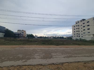 150ft wide road single belt commercial plot for sale in sector Q chance deal for builders