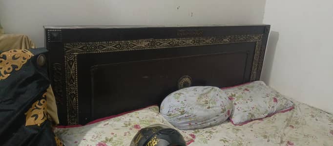 King Size Wooden Bed