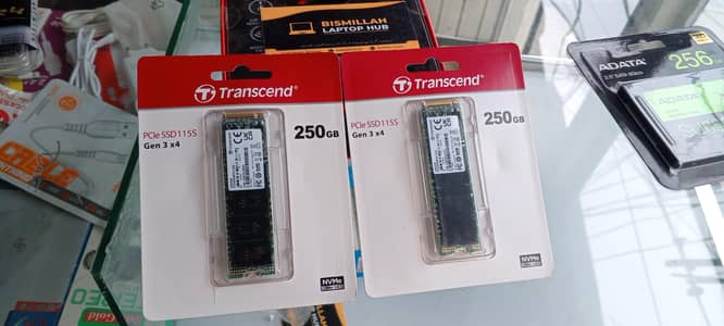 Teamgroup Rams , Transcend SSD ,  Adata SSD