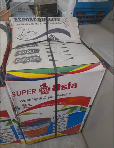 Super Asia Washing mechine and Dryer
