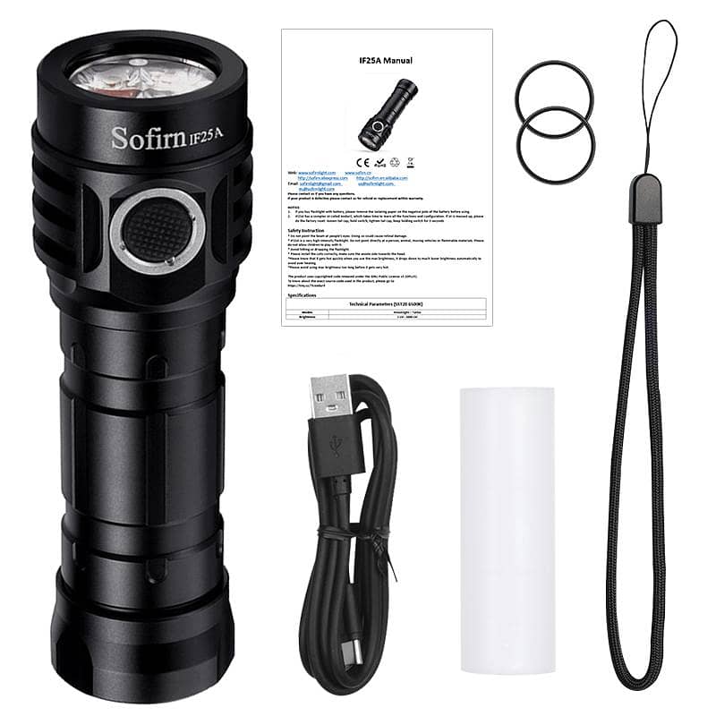 Sofirn Bright Pocket Rechargeable Torch Light 0