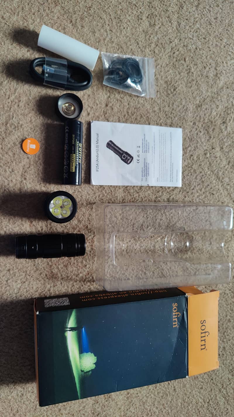 Sofirn Bright Pocket Rechargeable Torch Light 6