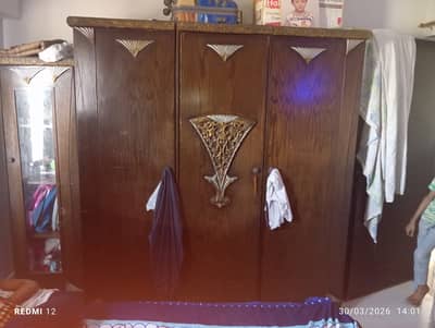 Bed & Wardrobe for sale.