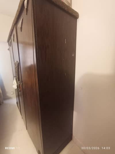 Bed & Wardrobe for sale.