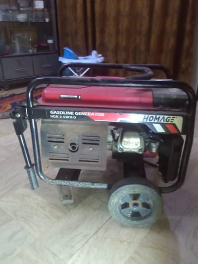 Homage Gasoline Generator 2.5KV | Powerful & Reliable | Good Condition