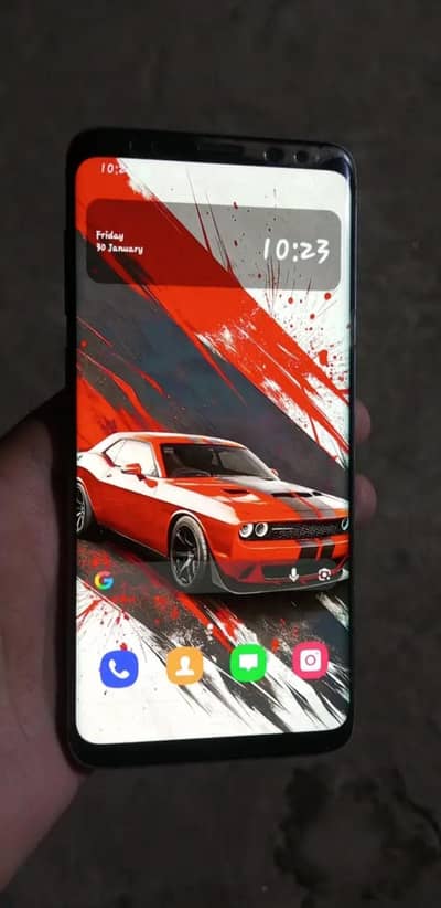 Samsung s9plus 2sim waala exchange up model