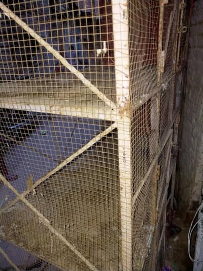 very heavy cage for hens  & other birds