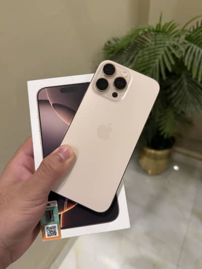 Iphone 16 pro max 256gb pta approved