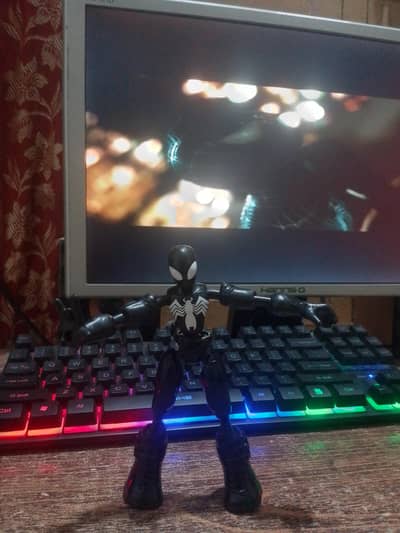 A Black Spider Man For Sale Pure Plastics Figure