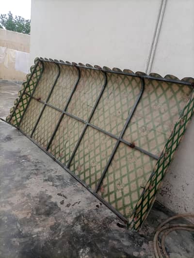Fiber sheet shade for shop