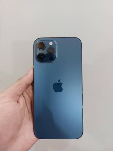 iPhone 12 Pro Max Non-PTA 128 GB Pacific Blue–Good Condition