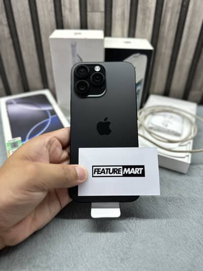 16 Pro Max | Under Warranty | PTA Approved | Black | Apple iPhone