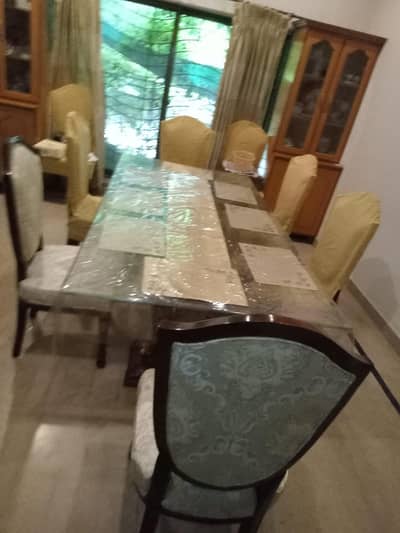 Complete Dinning Table Set For 8 Persons