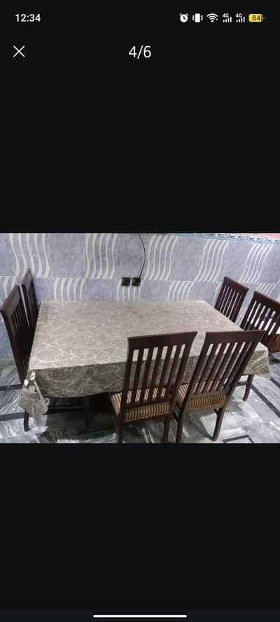 Six seater Dining table