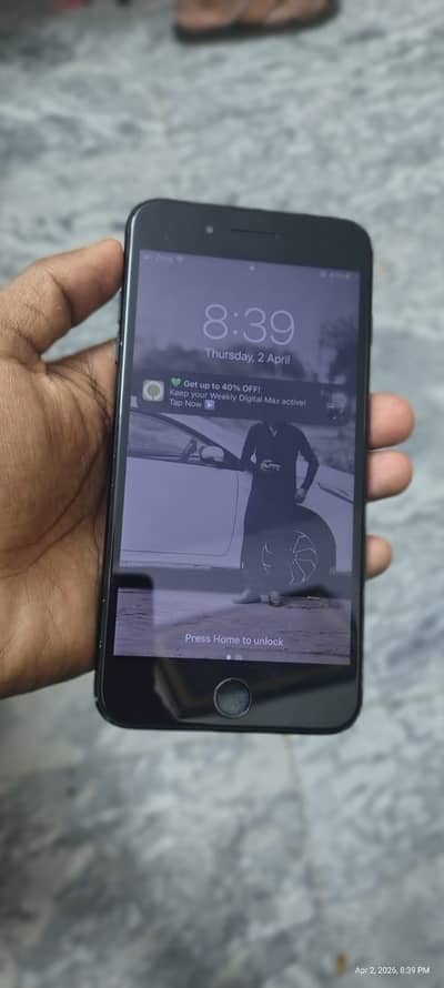 Iphone 7 plus . Exchange posssible with iphone 8 plus .