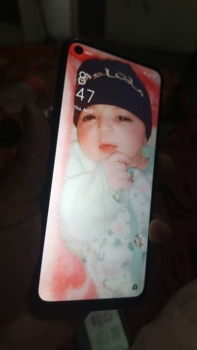 Oppo a54 4 128  glass crack