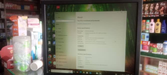 Desktop PC ,Led monitor, Keyboard and Mouse