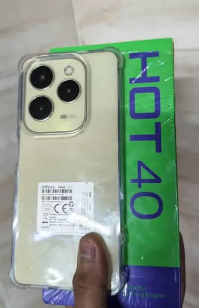 infinix hot 40 8+8 256 gb condition 9/10