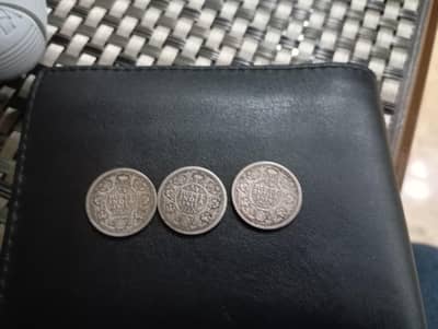British silver coin antique