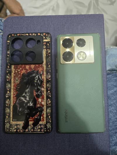 Infinix note 40 pro 10/10 condition with box and accessories