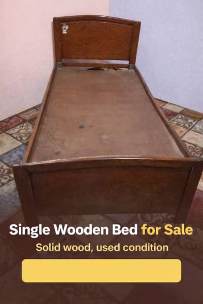 Single Used Bed