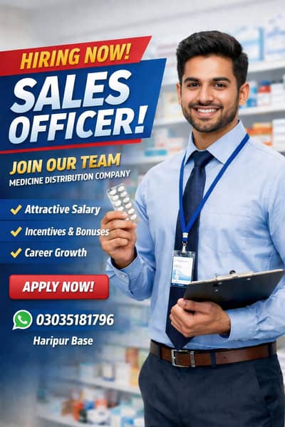 medicine sales officer