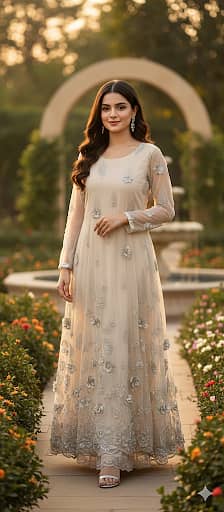 Net fancy 2pcs dress