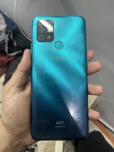 Infinix hot 10 with box and everything