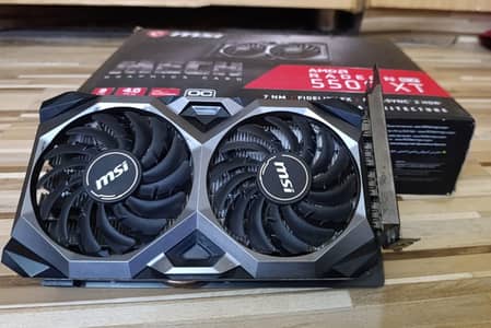 AMD Radeon Rx 5500xt 8gb with box