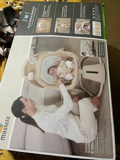 mastela 3 in 1 electric swing