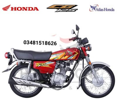all Honda biks avalibal on di spot 03481518626