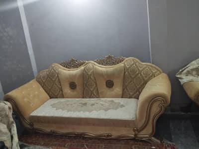 Sofa set - 6 seater - New condition
