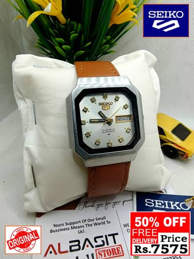 Seiko 5 Citizen Orient Automatic Pre-Owned watch Japan 03161737353