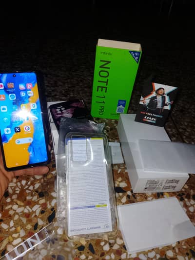 note 11 pro 8+5 ram and 128gb