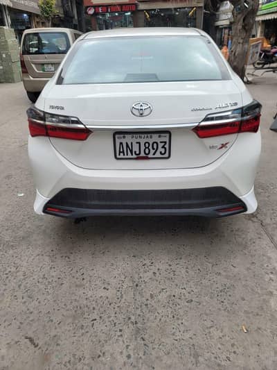 Toyota Altis 1.6 for sale Punjab registration