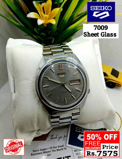 Seiko 5 Citizen Orient Automatic Pre-Owned watch Japan 03161737353