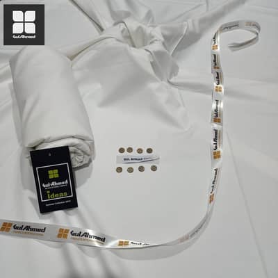 unstiched boski suit  with delivery 3000