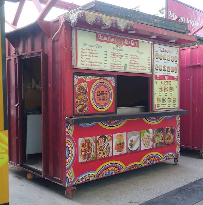 kitchen on wheels container shape 0