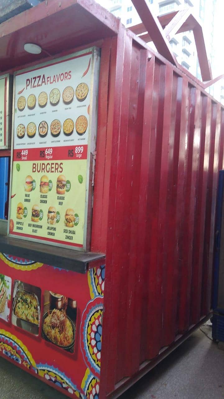 kitchen on wheels container shape 3