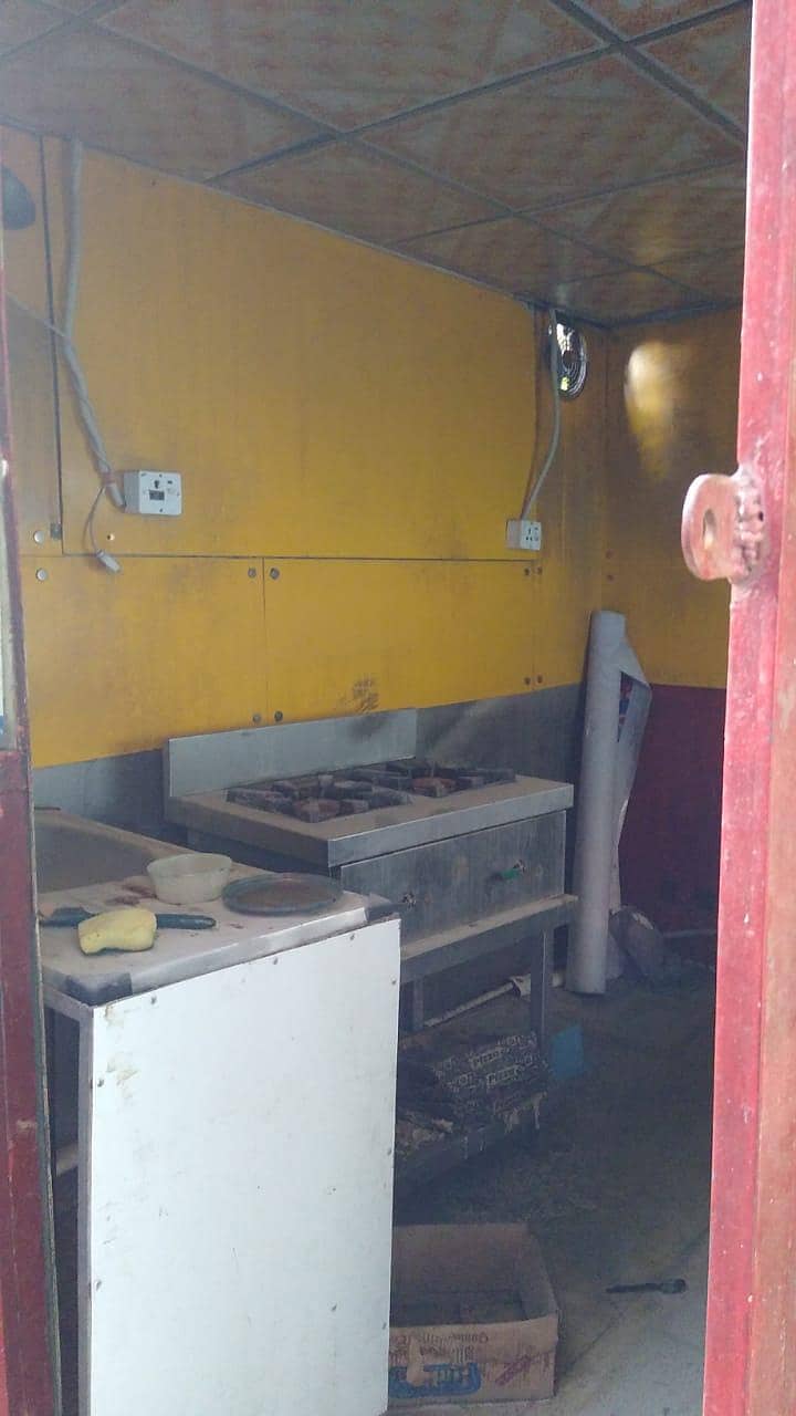 kitchen on wheels container shape 6