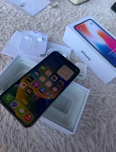 iphone x 256 GB PTA approved no open no repair all ok