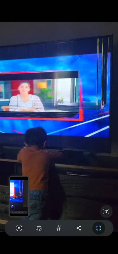 Panel braked 65" sony lcd