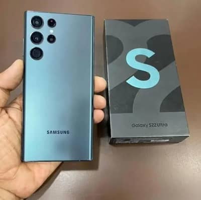 Samsung Galaxy S22 Ultra 12/512 With Full Box Connect What s App