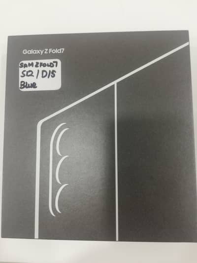 Samsung galaxy Z Fold 7  512 gb Blue DS Boxpack  Nonactive