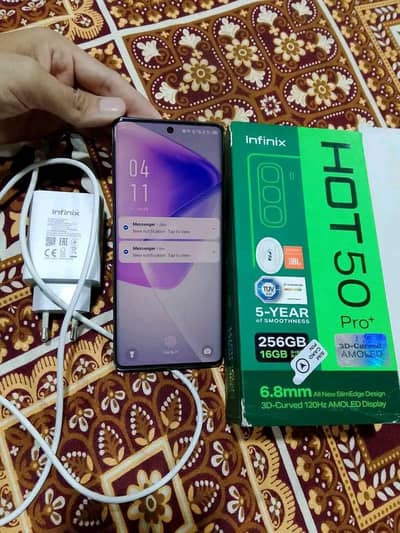 infinix Hot 50 Pro Plus 8 GB Ram 256 GB Memory 03306080562/