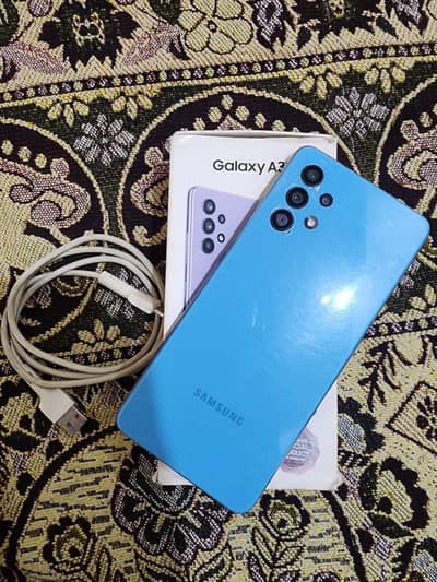 Samsung a32  8+5 ram 128 gp  touch glass brack ha