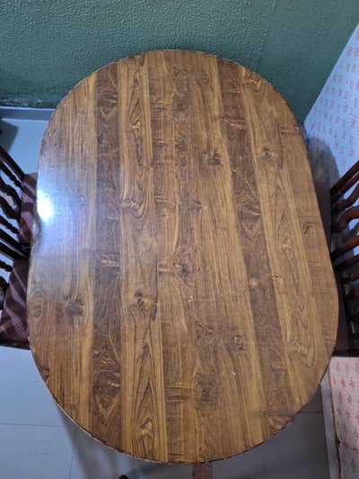 Dining Table (With 6 Chairs)