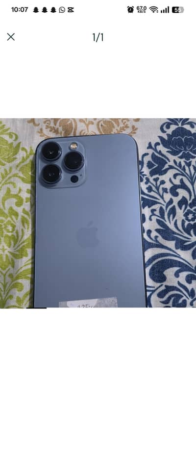 I phone 13pro max 512