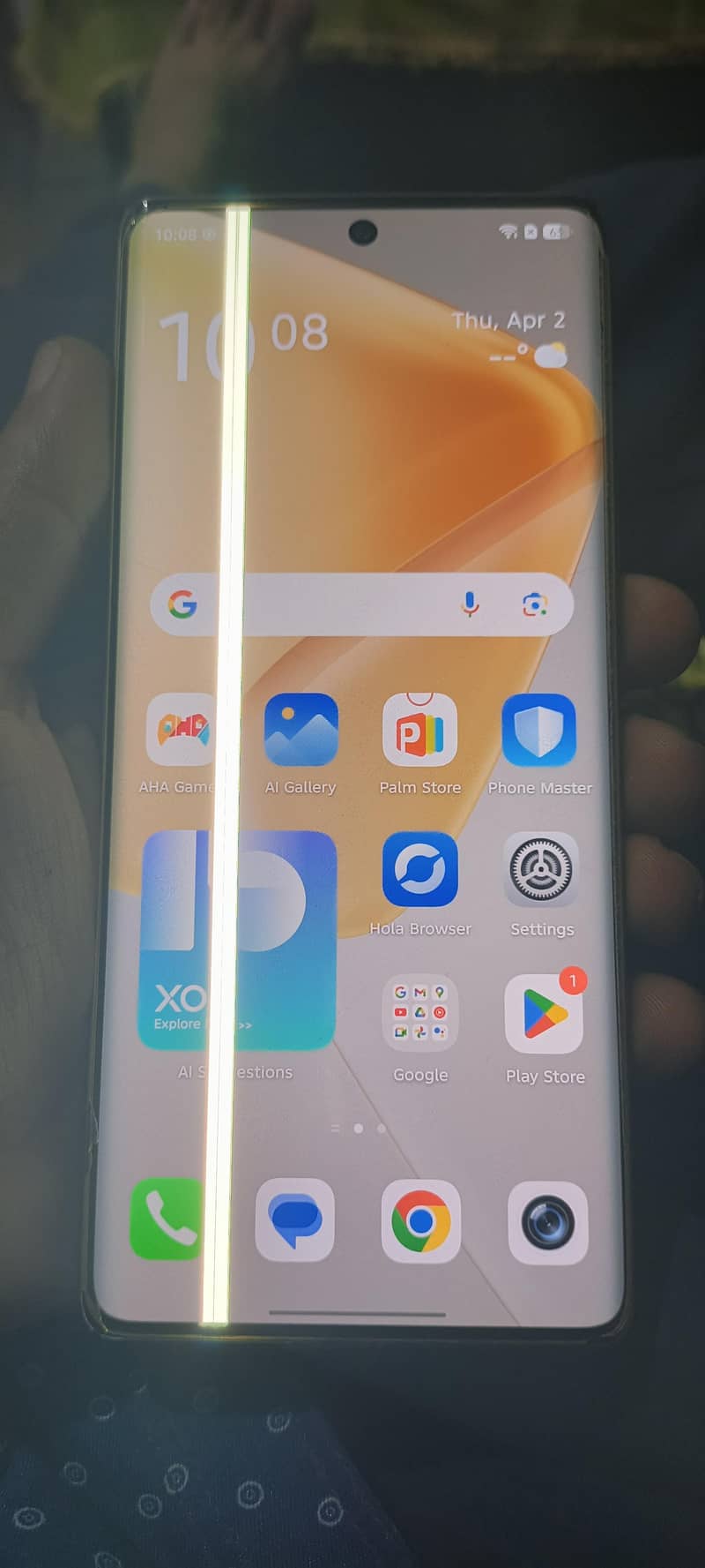 Infinix hot 50 pro plus only panel panel 0